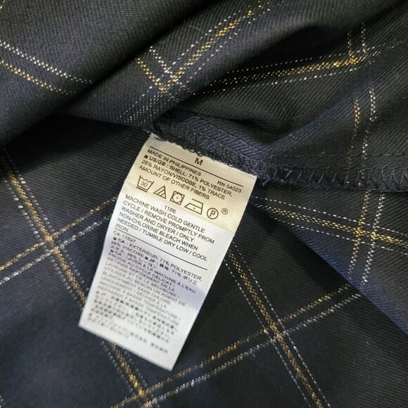 NWT BANANA REPUBLIC | Plaid Shine Shell Tank Top | Sz. M - Picture 6 of 7